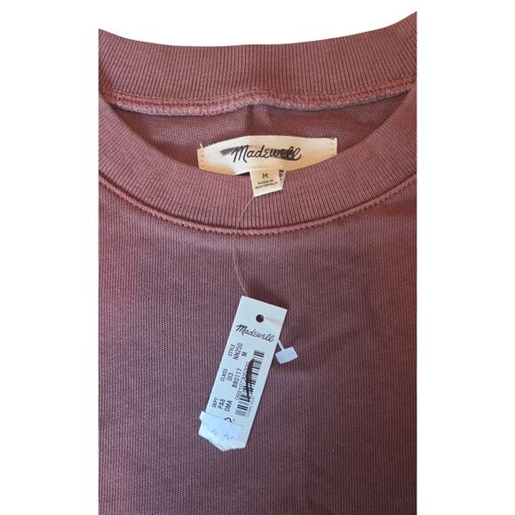 New W/Defect Madewell Garment-Dyed Oversized Pocket Tee Size Medium - Picture 5 of 7